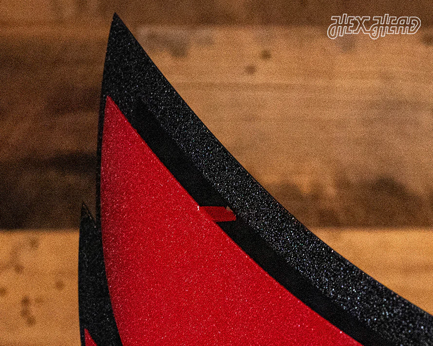 Louisville Cardinals "CARDINAL HEAD" 3D Vintage Metal Wall Art - Image 6
