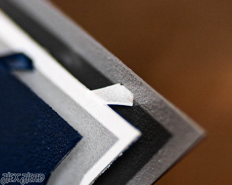 Xavier "X" 3D Vintage Metal Artwork - Image 7